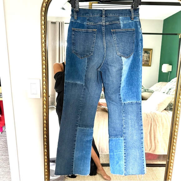 La Vie Rebecca Taylor Patched Flare Jeans | Size 25 - Picture 12 of 15